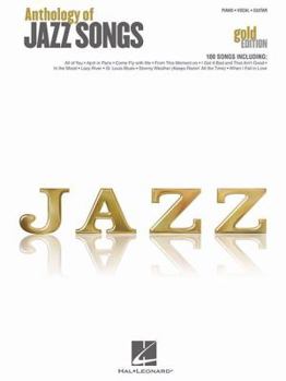 Paperback Anthology of Jazz Songs - Gold Edition (Piano/Vocal/guitar) Book