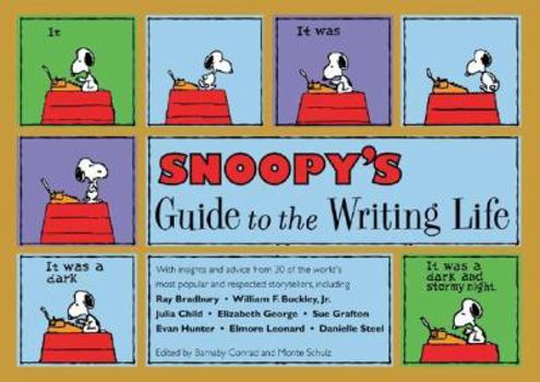 Hardcover Snoopy's Guide to the Writing Life Book