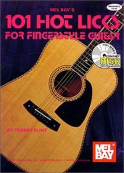 Paperback 101 Hot Licks for Fingerstyle Guitar Book
