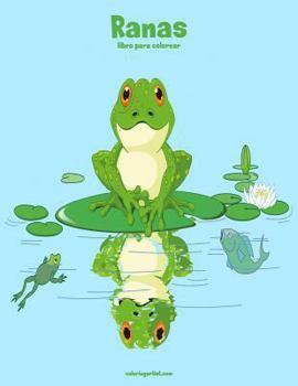 Paperback Ranas libro para colorear 1 [Spanish] Book
