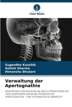 Paperback Verwaltung der Apertognathie [German] Book