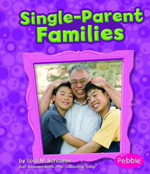 Paperback Single-Parent Families Book