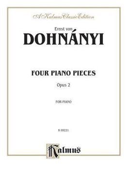 Paperback Four Piano Pieces, Op. 2 Book