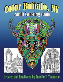 Paperback Color Buffalo, NY: Adult Coloring Book