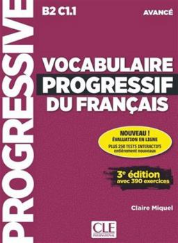Paperback Vocabulaire progressif du français avancé + appli 2ed [French] Book