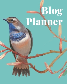 Paperback Blog Planner: Journal to record your blog info, social promotion, stats, planning, posts, post series, contacts and more. Book