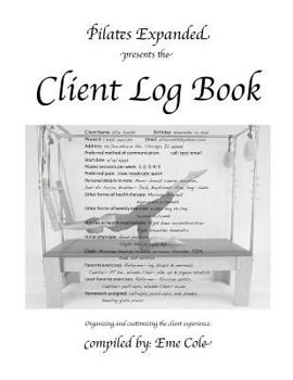 Paperback Pilates Expanded presents the Client Log Book