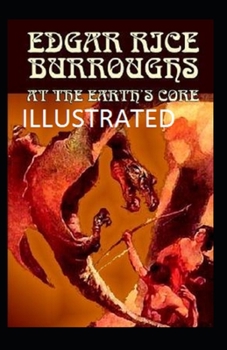Paperback At the Earth's Core Illustrated Book