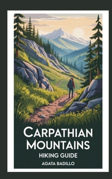 Paperback Carpathian Mountains Hiking Guide Book