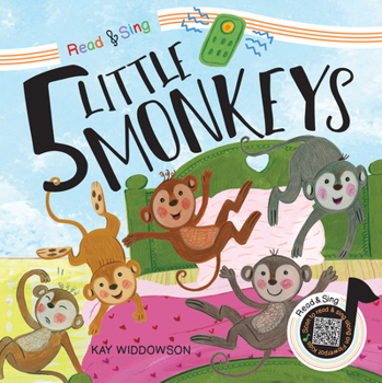 Hardcover 5 Little Monkeys Book