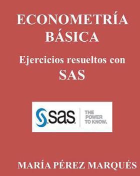 Paperback Econometria Basica. Ejercicios Resueltos Con SAS [Spanish] Book