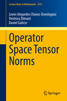 Paperback Operator Space Tensor Norms Book