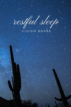 Paperback Restful Sleep Vision Board: Visualization Journal and Planner Undated Book