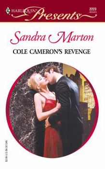 Mass Market Paperback Cole Cameron's Revenge Book