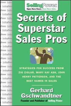 Hardcover Secrets of Superstar Sales Pros Book