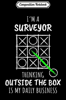Composition Notebook: Funny Surveyor  Journal/Notebook Blank Lined Ruled 6x9 100 Pages