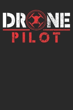 Paperback Notebook: Drone Dot Grid 6x9 120 Pages Book