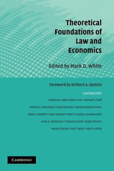 Paperback Theoretical Foundations of Law and Economics Book