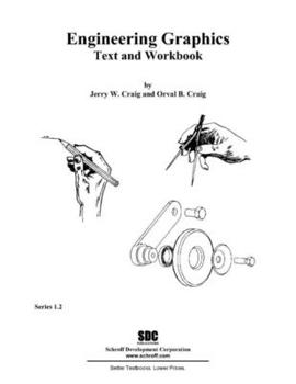 Paperback Engineering Graphics Text and Workbook (Series 1.2) Book