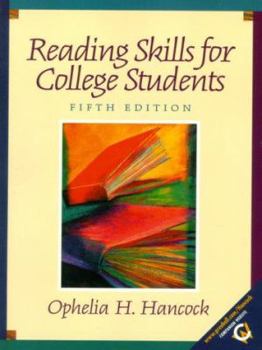 Paperback Reading Skills for College Students Book