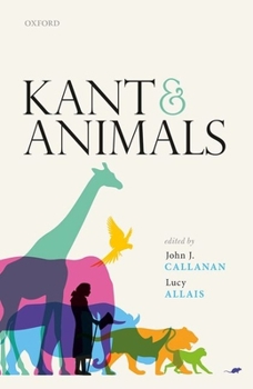 Hardcover Kant and Animals Book