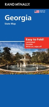 Loose Leaf Rand McNally Easy to Fold: Georgia State Laminated Map Book