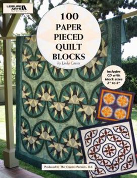 Paperback 100 Paper Pieced Quilt Blocks with Bonus CD (Leisure Arts #4644) Book