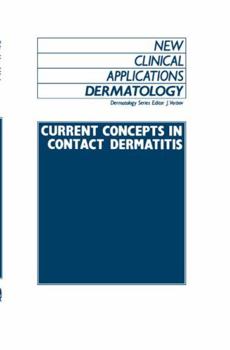 Hardcover Current Concepts in Contact Dermatitis Book