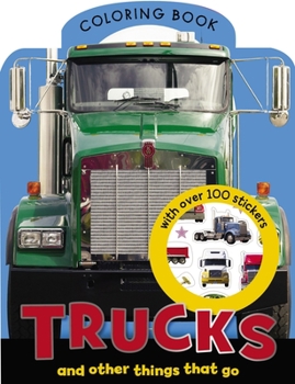 Paperback Trucks Coloring Book