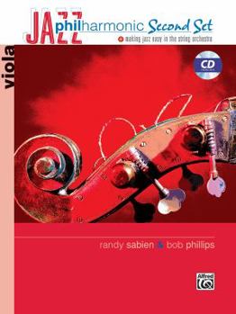 Paperback Jazz Philharmonic Second Set: Viola, Book & CD Book