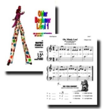 Spiral-bound Older Beginner Piano Course Book 1 (Mayron Cole Piano Method) Book