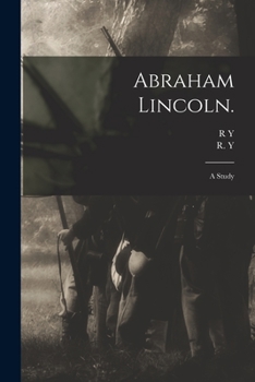 Paperback Abraham Lincoln.: a Study Book