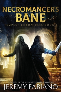 Paperback Necromancer's Bane: A Fantasy LitRPG/GameLIT adventure: Tempest Chronicles Book 1 Book