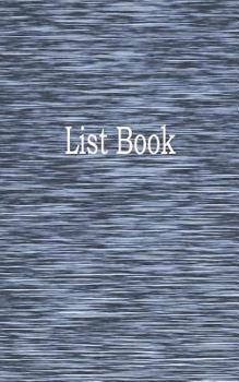 List Book: 1/4 Inch Graph Ruled, Memo Book, 5x8, 104 Pages