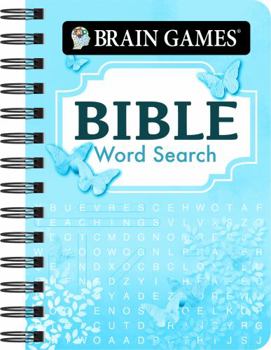 Spiral-bound Brain Games - To Go - Bible Word Search (Blue) Book
