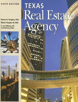 Paperback Texas Real Estate Agency Book