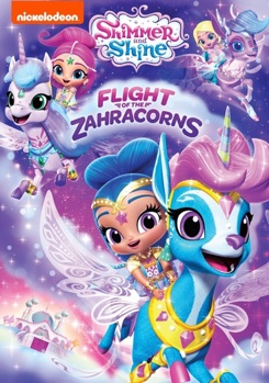 DVD Shimmer & Shine: Flight of the Zahracorns Book