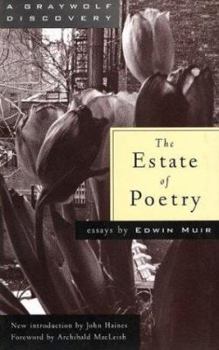 Paperback The Estate of Poetry Book