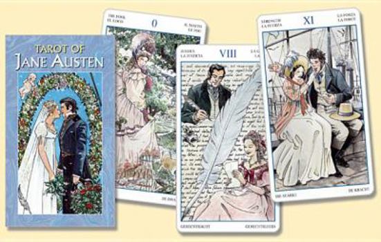 Paperback Tarot of Jane Austen Deck Book