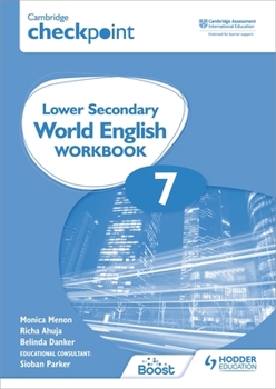 Paperback Cambridge Checkpoint Lower Secondary World English Workbook 7: Hodder Education Group Book