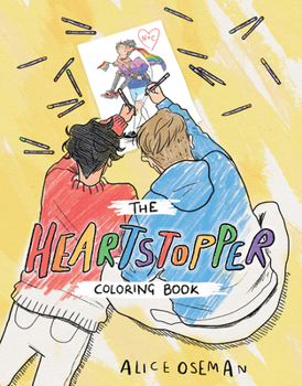 Paperback The Official Heartstopper Coloring Book