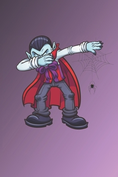 Notebook | Journal | Diary: Halloween special | Dot Grip | Sturdy Matte Softcover | 6x9 inches | 108 Pages with watermark spider