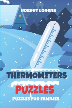 Paperback Puzzles for Families: Thermometers Puzzles Book