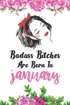 Badass Bitches Are Born In January: Gratitude Self Help Books for Mindfulness Journals with 2020 Calendar and 20 Gratitude Bible Quotes  Gift For ... born in December (Pink Pastel Floral Frame )