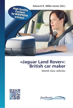 Paperback Jaguar Land Rover: British car maker Book
