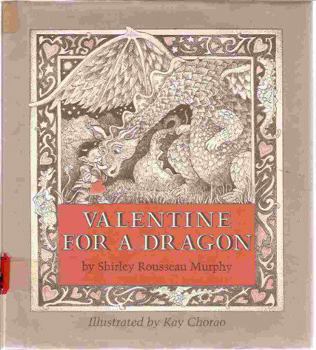 Hardcover Valentine for a Dragon Book
