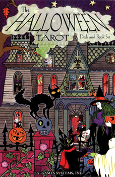 Paperback The Halloween Tarot Deck & Book Set: 78-Card Deck [With Book] Book