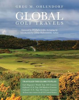 Hardcover Global Golf Travels Book