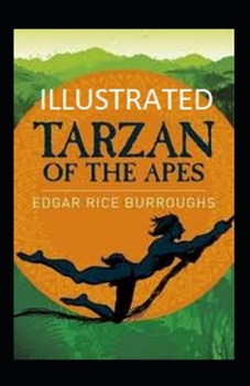 Paperback Tarzan of the Apes Illustrated Book