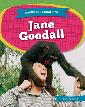 Library Binding Jane Goodall Book